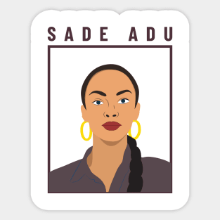 Sade Adu Sticker